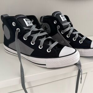 NWT Converse Black and Gray Sneakers